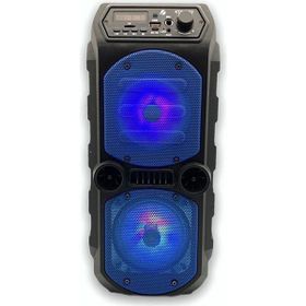 Koçak Elektronik KTS-1083 LED Işıklı Kablosuz Taşınabilir Mavi Bluetooth Hoparlör