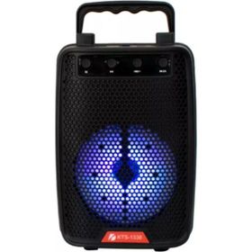 Koçak Elektronik KTS-1338 Karaoke Siyah Taşınabilir Kablosuz Bluetooth Hoparlör