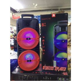Koçak Elektronik Mikrofonlu Bluetooth Hoparlör 8 Inç Taşınabilir Speaker Outdoor Parti Hoparlörü