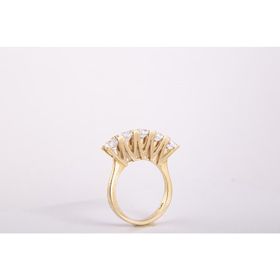 Koçak Gold 5141 14 Ayar Altın Beyaz Beştaş Yüzük