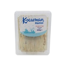 Kocaman 200 gr Marine Sarımsaklı Hamsi