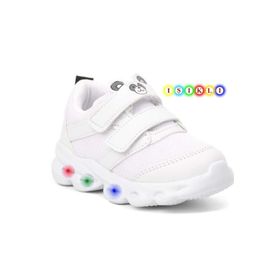 Kocamanlar Beyaz Cool Caty Işıklı Sneaker Bebek Spor Ayakkabı