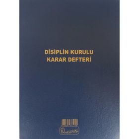 Kocaoluk Disiplin Kurulu Karar Defteri