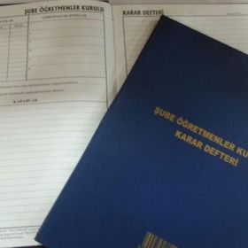 Kocaoluk Şube Öğretmenler Kurulu Karar Defteri