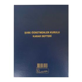Kocaoluk Şube Öğretmenler Kurulu Karar Defteri
