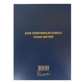 Kocaoluk Şube Öğretmenler Kurulu Karar Defteri