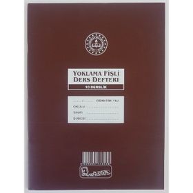 Kocaoluk Yoklama Fişli 10 Derslik Ders Defteri