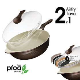 Kochler ProSteam 6 Katmanlı 26 cm Granit Tava