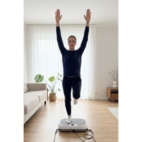 Kochler Vibecore Ev Tipi Dikey Mikro Titreşimli Gri Egzersiz Aleti