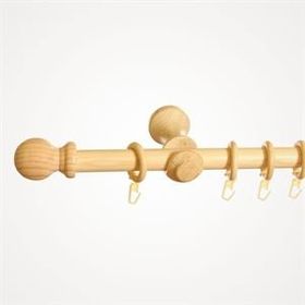 Koçtaş 1.20 Metre - Çam Ahşap Rustik Tekli Askı