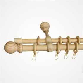 Koçtaş 2.5 metre Çam İkili Ahşap Rustik Askı