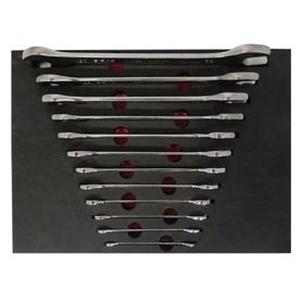 Koçtaş Brio İki Ağız Set 12 Parça 6X7-30X32 Sünger Yataklı Anahtar