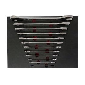 Koçtaş Brio İki Ağız Set 12 Parça 6X7-30X32 Sünger Yataklı Anahtar