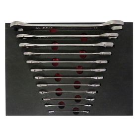 Koçtaş Brio İki Ağız Set 12 Parça 6X7-30X32 Sünger Yataklı Anahtar