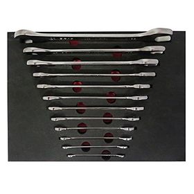 Koçtaş Brio İki Ağız Set 12 Parça 6X7-30X32 Sünger Yataklı Anahtar
