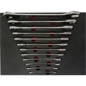 Koçtaş Brio İki Ağız Set 12 Parça 6X7-30X32 Sünger Yataklı Anahtar