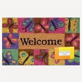 Koçtaş Butterfly 30x50 cm Pvc Tabanlı Koko Paspas