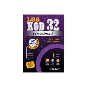 KOD 32 LGS Fen Bilimleri 32 Hafta 4 Haftalık Tekrar - Tudem Yayınları