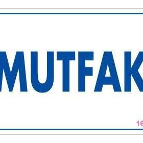 KOD:1657 Mutfak 17.5x25 Uyarı Levhası