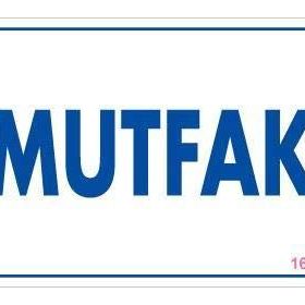 KOD:1657 Mutfak 17.5x25 Uyarı Levhası
