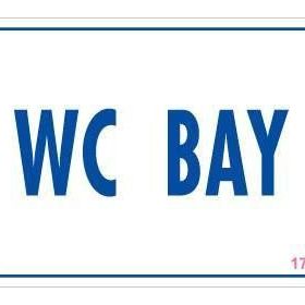 KOD:1783 WC 17.5x25 Uyarı Levhası