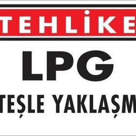 KOD:757 LPG Ateşle Yaklaşma 25x35 Uyarı Levhası