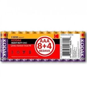 Kodak 12 Adet AAA İnce Pil