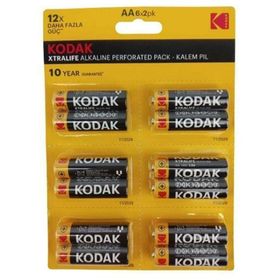 Kodak 12 Adet Alkalin Xtralife Kalem Pil
