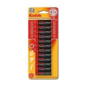 Kodak 12 Adet Çinko Karbon Blister Kalem Pil