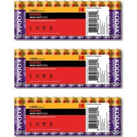 Kodak 12x3 Çinko Karbon İnce Pil