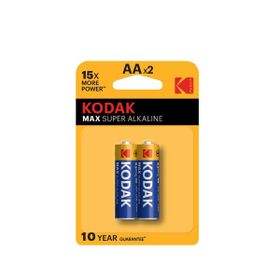 Kodak 2 Adet Max Alkalin AA Kalem Pil