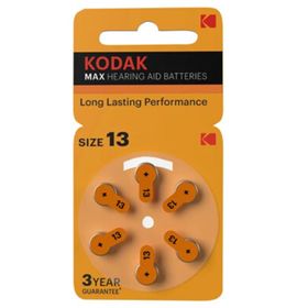 Kodak 6'lı P13 İşitme Cihazı Pili