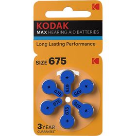 Kodak 6'lı P675 İşitme Cihazı Pili
