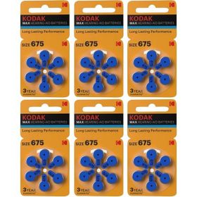 Kodak 6x6 Pr44 675 İşitme Cihaz Pili