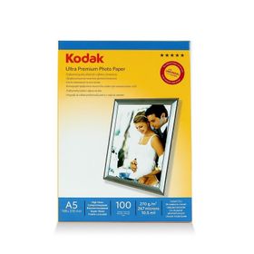 Kodak A5 Glossy-Parlak 15x21 100'lük 270 gr Fotoğraf Kağıdı