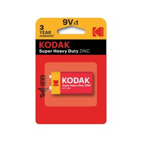 Kodak Blisterli Çinko Karbon 9 Volt Pil