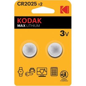 Kodak CR2025 Ultra 2'li Lityum Para Pil