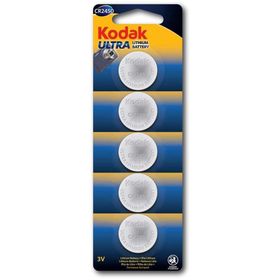 Kodak CR2450 Ultra Lityum 5'li Düğme Pil