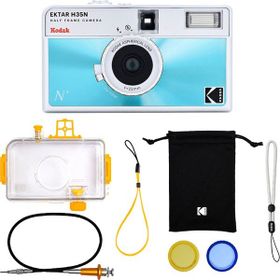 Kodak Ektar H35N Mavi Fotoğraf Makinesi + Premium Paket