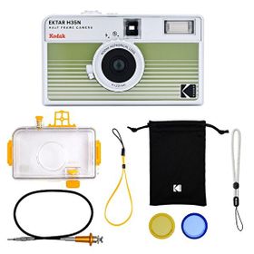 Kodak Ektar H35N Yeşil Fotoğraf Makinesi + Premium Paket