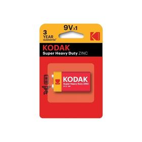 Kodak K9VHZ-1 9 Volt Super Heavy Duty Çinko Karbon Blisterli Yassı Pil