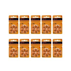 Kodak Max 6x10 13 Numara 1.45V İşitme Cihazı Pili