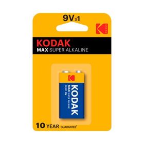 Kodak Max Alkalin Tekli 9V Pil