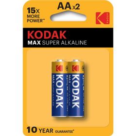 Kodak Max Super Alkaline 2'li Alkalin Orta Pil