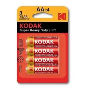 Kodak MN1500 AA 4 Adet Çinko Karbon Blister Kalem Pil