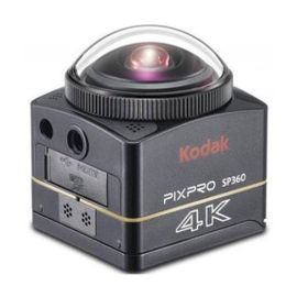 Kodak Pixpro SP360 Siyah 4K Aerial Pack 360 VR Aksiyon Kamera