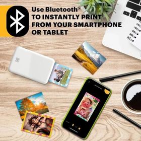 Kodak Step Anında Renkli Beyaz Fotoğraf Yazıcısı