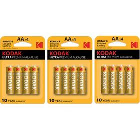 Kodak Ultra Premium 3x4 Alkalin Ince Pil