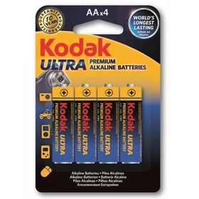 Kodak Ultra Premium 4 Adet Alkalin Kalem
