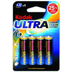 Kodak Ultra Premium Blister 4'li İnce Pil